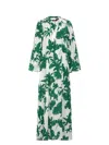 Max Mara Studio Livrea Printed Silk Dress