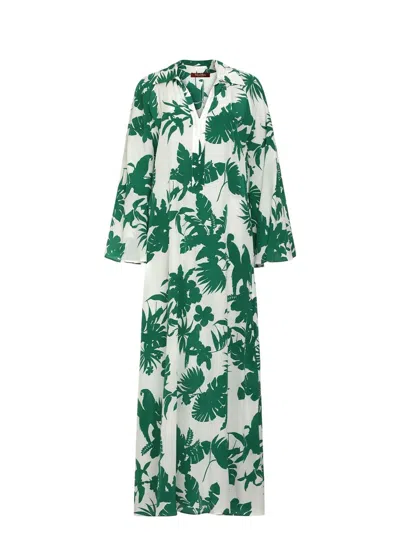 MAX MARA WOMEN'S LIVREA PRINTED SILK DRESS