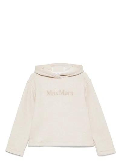 MAX MARA WOMEN'S LOGO COTTON HOODIE