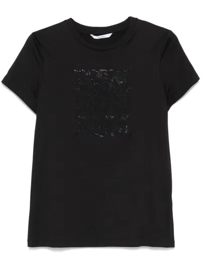 MAX MARA MAX MARA WOMEN LOGO COTTON T-SHIRT