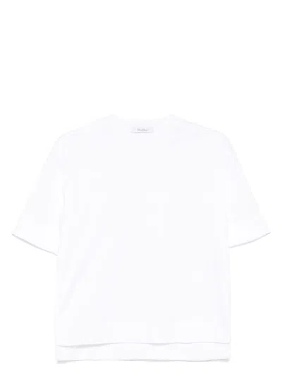 MAX MARA WOMEN'S LOGO COTTON T-SHIRT