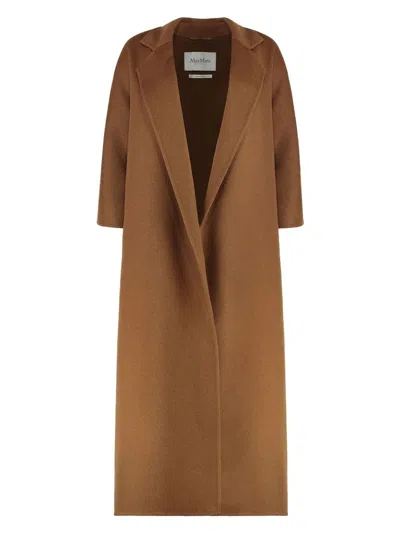 MAX MARA WOMEN'S LONG CAMELWOOL COAT