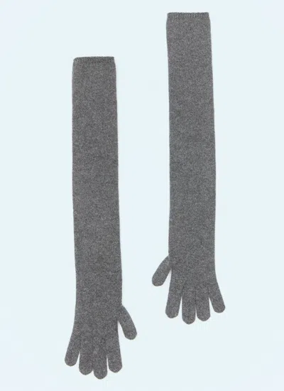 Max Mara Women Long Cashmere Gloves