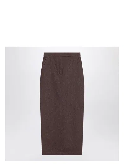 MAX MARA WOMEN'S LONG SKIRT