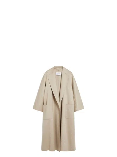 MAX MARA WOMEN'S LUDMILLA COAT ARENA | SIZE IT 38 | 2521016051600032