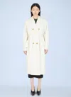 Max Mara Women Madame 101801 Coat In White