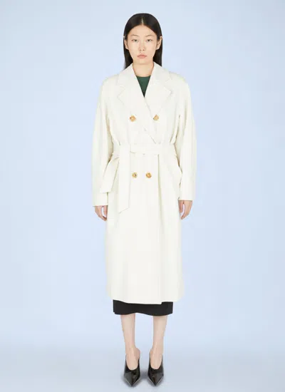 Max Mara Women Madame 101801 Coat In White
