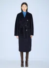Max Mara Women Madame 101801 Coat In Blue