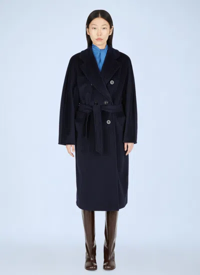 Max Mara Women Madame 101801 Coat In Blue