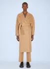 Max Mara Women Madame 101801 Coat In Brown