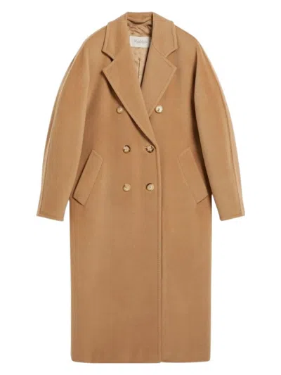 MAX MARA WOMEN'S MADAME COAT CAMEL | SIZE IT 38 | 2521018011600001