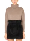 Max Mara Maglia Girocollo In Cream