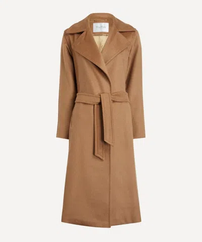 Max Mara Women's Manuela Camelwool Dressing Gown Coat In Brown
