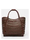 Max Mara Women's Marinesweaving Handbag Brown | 2514511052600037