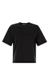 Max Mara Women's Maser - Cotton T-shirt In Black