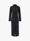 Max Mara Long Sleeve Dress In Black