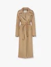 Max Mara Manuela Coat In Brown