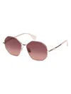 Max Mara Women's Miller 57mm Geometric Sunglasses