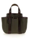 Max Mara Women Giardiniera Mini Tote Bag In Green