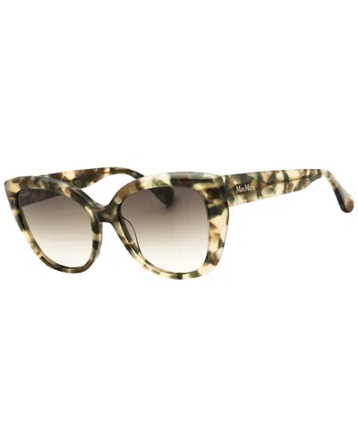 Max Mara Women's Mm0040 54mm Sunglasses In Brown