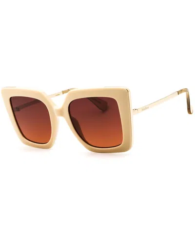 Max Mara Women's Mm0051 52mm Sunglasses In Brown