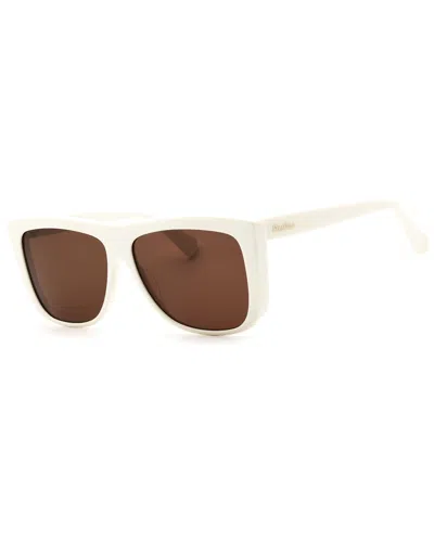 Max Mara Women's Mm0066 57mm Sunglasses In Neutral