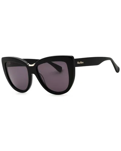 Max Mara Women's Mm0076 55mm Sunglasses In Black