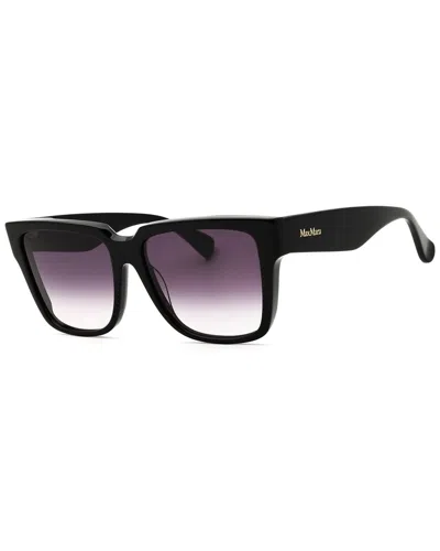 Max Mara Women's Mm0078 57mm Sunglasses In Black