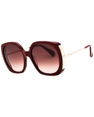 Max Mara Women's Mm0079 58mm Sunglasses In Brown