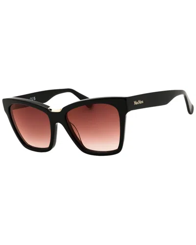 Max Mara Women's Mm0089 55mm Sunglasses In Black