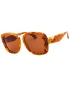 Max Mara Oversized-frame Sunglasses In Brown