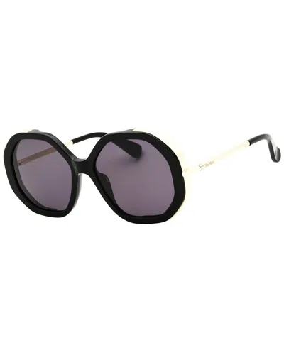 Max Mara Women's Mm0094 55mm Sunglasses In Black