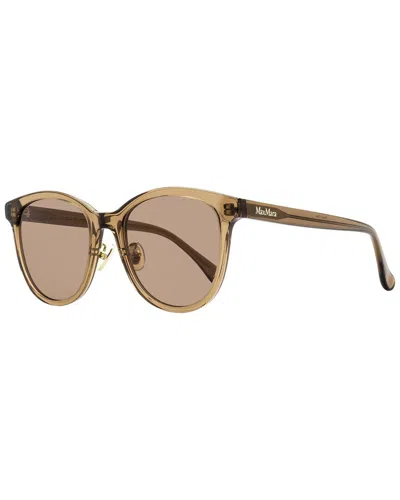 Max Mara Women's Mm0107-k 55mm Sunglasses In Brown