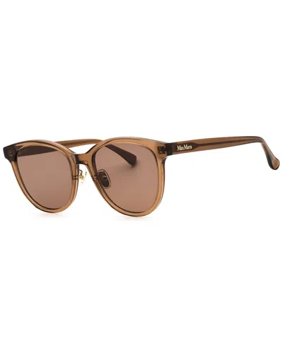 Max Mara Women's Mm0107-k 55mm Sunglasses In Brown