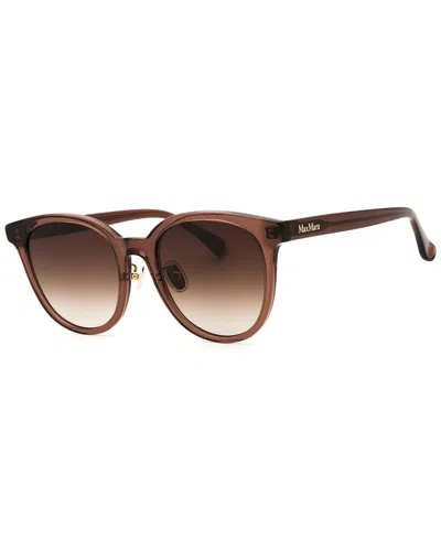 Max Mara Women's Mm0108-k 54mm Sunglasses In Brown