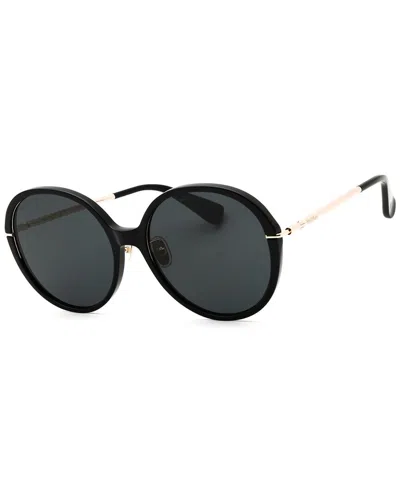 Max Mara Women's Mm0111-k 58mm Sunglasses In Black
