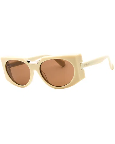 Max Mara Women's Mm0123 59mm Sunglasses In Brown
