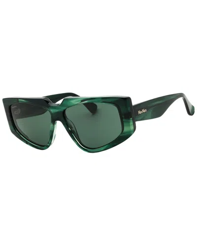 Max Mara Women's Mm0125 58mm Sunglasses In Green