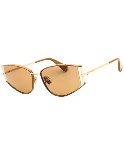 Max Mara Women's Mm0141 58mm Sunglasses In Neutral