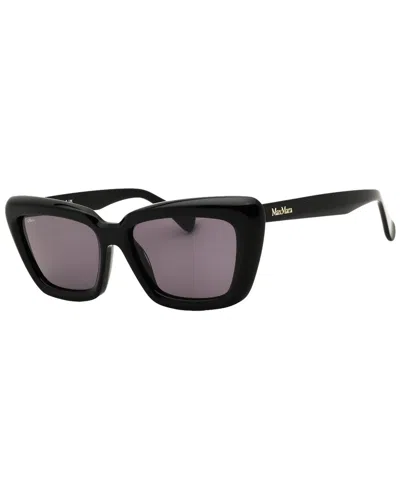 Max Mara Women's Mm0171 54mm Sunglasses In Transparent