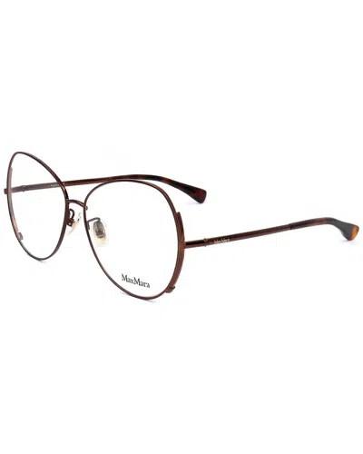 Max Mara Women's Mm5001-h 57mm Optical Frames In Brown