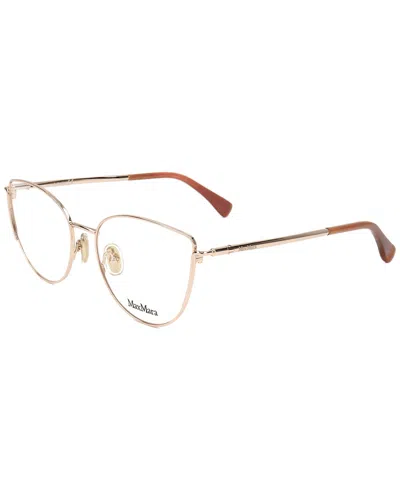 Max Mara Women's Mm5002 54mm Optical Frames In Gold