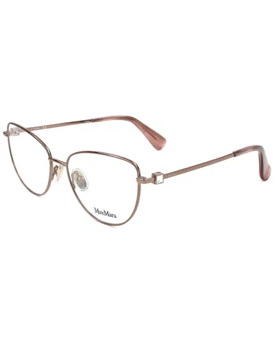 Max Mara Women's Mm5047 53mm Optical Frames In Gold