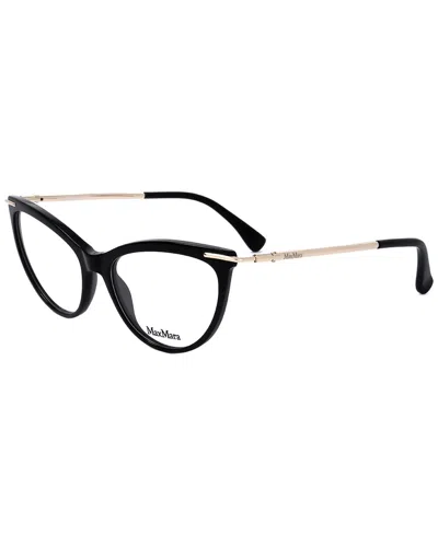 Max Mara Women's Mm5049 53mm Optical Frames In Black