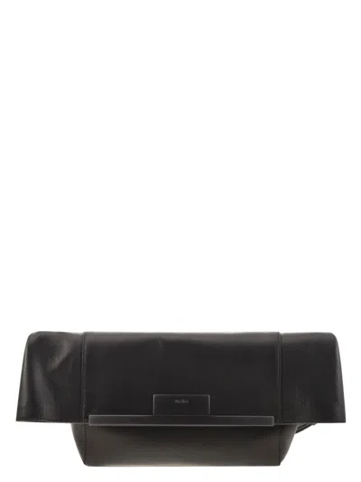 Max Mara Women's Mmclaspclutch - Small Natural Leather Clutch Bag