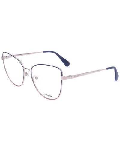 Max Mara Women's Mo5018 55mm Optical Frames In Pink