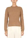 Max Mara Smirne Padded Mohair Blendsweater In Cream