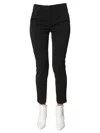 Max Mara Stella Cropped Tailored Trousers In Black
