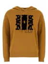Max Mara Women's Mustard Wool Sfinge Sweatshirt