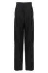 Max Mara Women Navigli Viscose Blend Trouser With Sequins In Black